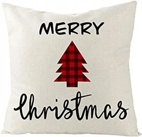 Dekoratív Karácsonyi Párnahuzat 45X45