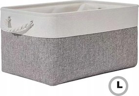 Ruhatároló rendszerező szennyestartó játék kosár tároló L 25L