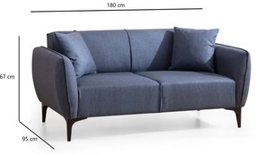 Belissimo kék kanapé – Balcab Home