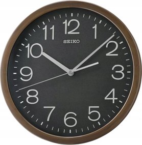 Világos Barna Fekete Kerek Japán Seiko QXA808A Óra 31 cm