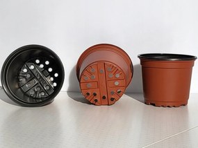 50 db Gyártó kaspó 11 kerek P11 ültető foltvarráshoz