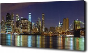 Manhattan éjszaka vászonkép 100x70 cm