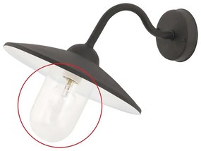 Pótló üveg VIGO E27 170x100 mm