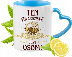 Gárdista Kék Bögre Szív Alakú Füllel Ajándék