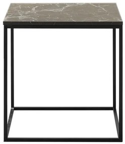 Fekete konferenciás asztal 52x50 cm