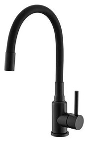 ALVEUS 1144433 - Mosogató csap rugalmas karral MINTAS 34 cm matt fekete