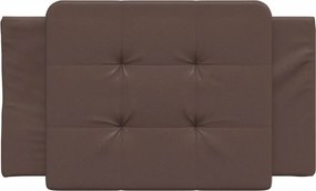 barna műbőr fejtámla párna Zadar 80 cm