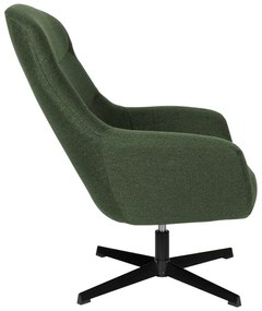 Sötétzöld fotel Yuki – White Label
