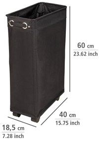Corno fekete szennyeskosár - Wenko