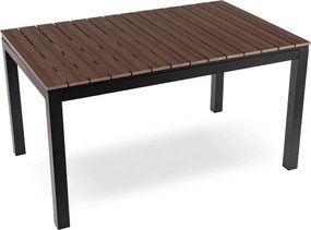 ARGOS kerti asztal 140-180 cm, dió-fekete