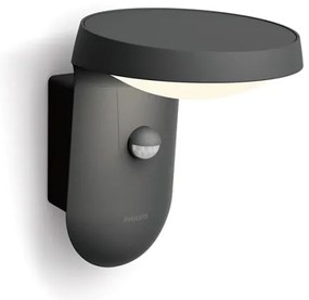 Philips - LED Napelemes érzékelős fali lámpa TYLA LED/1,2W/4V 3000K IP44