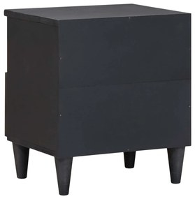 vidaXL Éjjeli asztal 2 pcs Barna 40 x 33 x 46 cm Tömör Mangófát