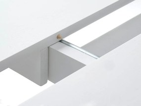 Kerek bővíthető étkezőasztal hosszabbító asztallappal ø 120 cm Nola – Unique Furniture