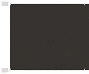 antracitszürke oxford-szövet függőleges napellenző 60 x 800 cm
