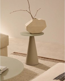 Kerek tárolóasztal üveg asztallappal ø 35 cm Wilshire – Kave Home