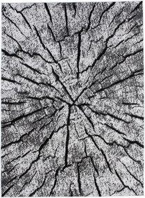 Szőnyeg 200X300 CM Szürke Csúszásgátló Nyomtatott Elegáns Hálószoba 3D