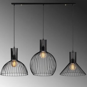 Csillár zsinóron FELLINI 3xE27/100W/230V