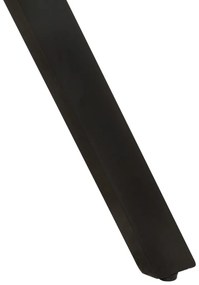 Tömör újrahasznosított fa étkezőasztal 110 x 75 cm