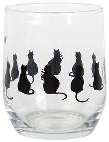 Cicás üveg vizes pohár 300 ml