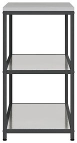 Konyhai tárolópolc polcokkal tárolóval Ezüst Rozsdamentes acél