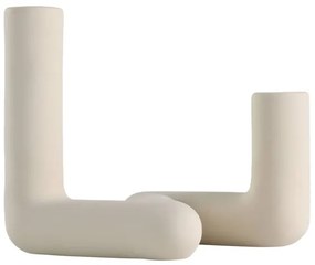 Eglo 422305 - VALAKISH gyertyatartó 13,3x12,5 cm krém színű