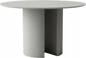 Modern kerek asztal Mezo szürke elegáns nappali étkező