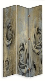 Gario Paraván Vintage rózsák Méret: 110 x 170 cm, Kivitelezés: Forgó paraván 360°