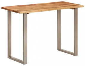tömör akácfa étkezőasztal 110 x 50 x 76 cm