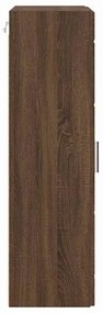Fali szekrény polcokkal barna tölgy 55 x 29 x 100 cm Faanyag