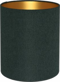 Lámpaernyő Álló Lámpa Függő Henger 13/15 cm E27 Fenyő Zöld Avola
