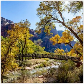 Poszterek 30x30 Híd Építészet Tájkép