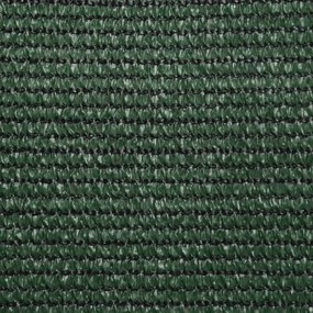 sötétzöld HDPE napvitorla 160 g/m² 4,5 x 4,5 x 4,5 m