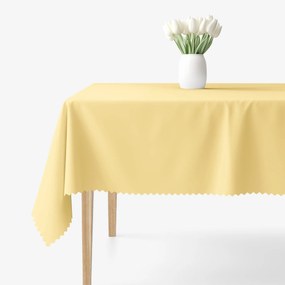 Goldea teflonbevonatú asztalterítő - világossárga 120 x 120 cm