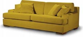Ikea Göteborg kinyitható kanapé huzat, narancssárga