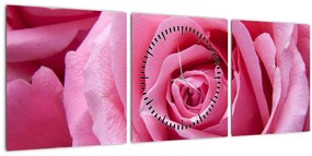 Rózsa képe (órával) (90x30 cm)