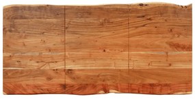 Tömör akácfa étkezőasztal 140 x 70 x 76 cm