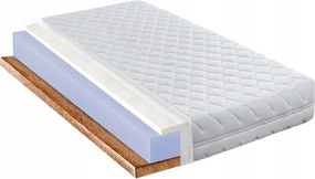 140x180 Ortopéd Kokusz Matrac Visco Tömör Kemény 20CM