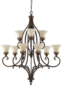 Feiss FE-DRAWING-ROOM9 - Csillár láncon DRAWING ROOM 9xE27/60W/230V