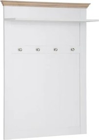 Bruce fehér fali fogas, tölgy dekor - Støraa