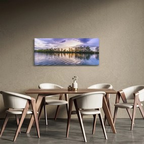 Tó képe (120x50 cm)