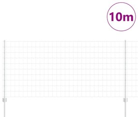 Kerti Kerítés Szett 2 db Horganyzott acél 10 x 1 m Tartós