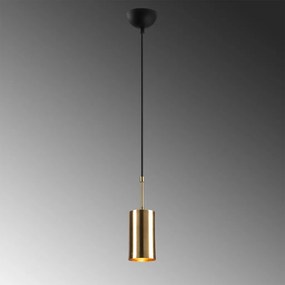 Kem függőlámpa, arany-fekete