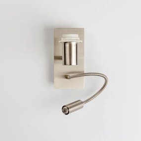 Brilagi - LED Fali lámpa NUBILA 1xE27/25W/230V + LED/3W króm/fehér