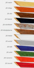 Brüsszel puzzle képkeret zöld