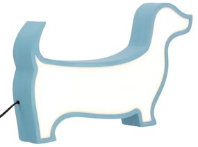 LED gyerekasztali lámpa DOG LED/12W/230V kék
