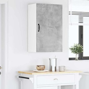 Fali konyhaszekrény Beton Szürke 50 x 31 x 80 cm Faanyag