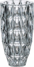 Bohemia Diamond Üvegváza Virágoknak 25,5 cm Modern Kristály Váza