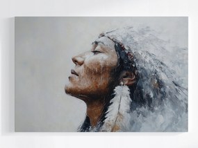 Poszter Indián Sámán Etno Portré Usa Művészet 60x40