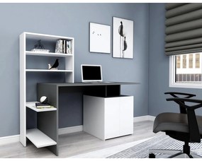 Íróasztal Melis - White, Anthracite