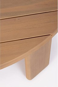 Akácfa kerti dohányzóasztal 80x100 cm Pablo – Bizzotto